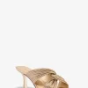 Μεταλλικό σανδάλι Alessia Mule