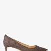 Γόβα Alina Flex Signature Logo Kitten Heel Button