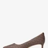 Γόβα Alina Flex Signature Logo Kitten Heel Button