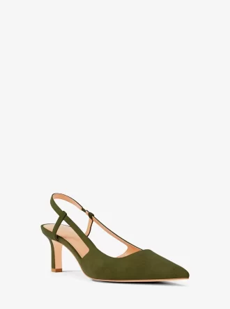 Γόβα Alora Suede Slingback