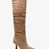 Μπότα Amali Suede