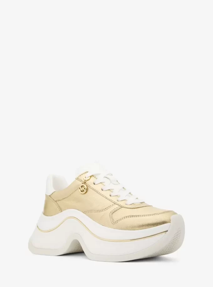 Αθλητικό παπούτσι Arla Metallic Leather