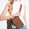 Τσάντα ASHYA X MICHAEL KORS Saga Signature και Δέρμα με Πολλαπλές τσάντες