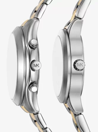 Σετ ρολογιών Aspyn His and Hers Pavé σε δύο αποχρώσεις