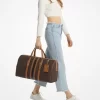 Τσάντα Σαββατοκύριακου Bedford Travel Extra-Large με ρίγες και λογότυπο Signature Τσάντα Σαββατοκύριακου Bedford Travel Extra-Large με ρίγες και λογότυπο Signature