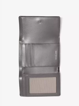 Πορτοφόλι Bryant Medium από γυαλιστερό δέρμα με τρίπτυχο