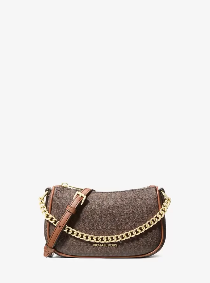 Μικρή τσάντα χιαστί Carmela Signature Logo Convertible Μικρή τσάντα χιαστί Carmela Signature Logo Convertible