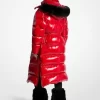 Παλτό από νάιλον Ciré Puffer Trim Faux Fur Παλτό από νάιλον Ciré Puffer Trim Faux Fur