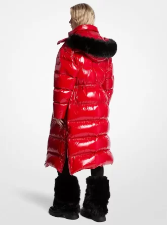 Παλτό από νάιλον Ciré Puffer Trim Faux Fur