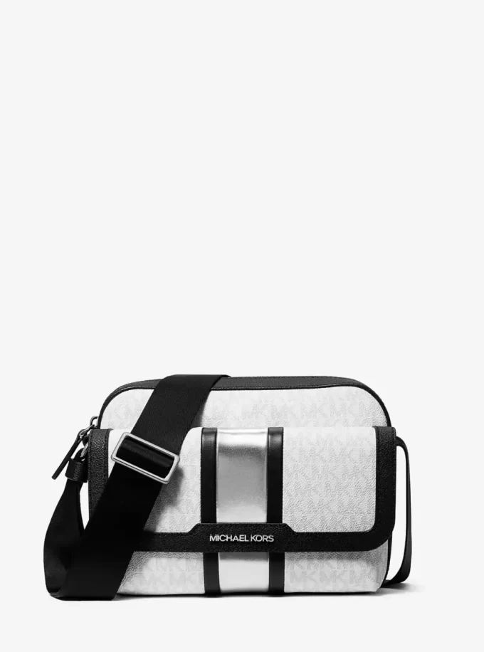 Τσάντα χιαστί για φωτογραφική μηχανή Cooper Medium Signature Logo Stripe
