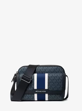 Τσάντα χιαστί για φωτογραφική μηχανή Cooper Medium Signature Logo Stripe