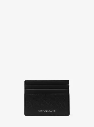Θήκη καρτών Cooper Pebbled Leather με ψηλή επένδυση Θήκη καρτών Cooper Pebbled Leather με ψηλή επένδυση