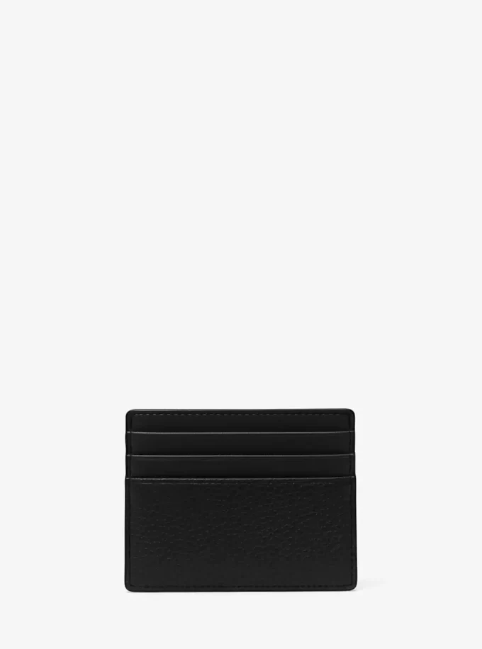 Θήκη καρτών Cooper Pebbled Leather με ψηλή επένδυση Θήκη καρτών Cooper Pebbled Leather με ψηλή επένδυση