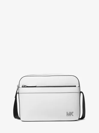 Δερμάτινη τσάντα ώμου Cooper Saffiano Utility Crossbody