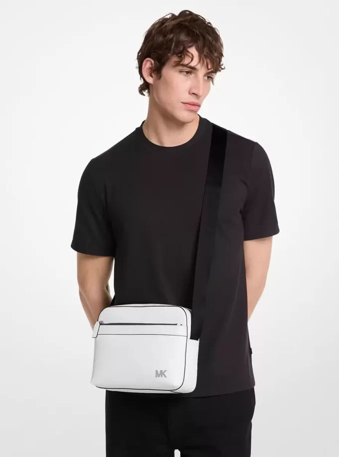 Δερμάτινη τσάντα ώμου Cooper Saffiano Utility Crossbody Δερμάτινη τσάντα ώμου Cooper Saffiano Utility Crossbody
