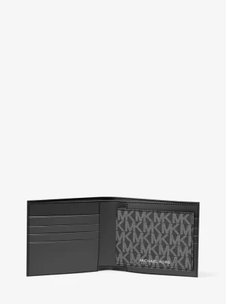 Πορτοφόλι με θήκη Cooper Signature και λογότυπο Billfold με θήκη ασφαλείας