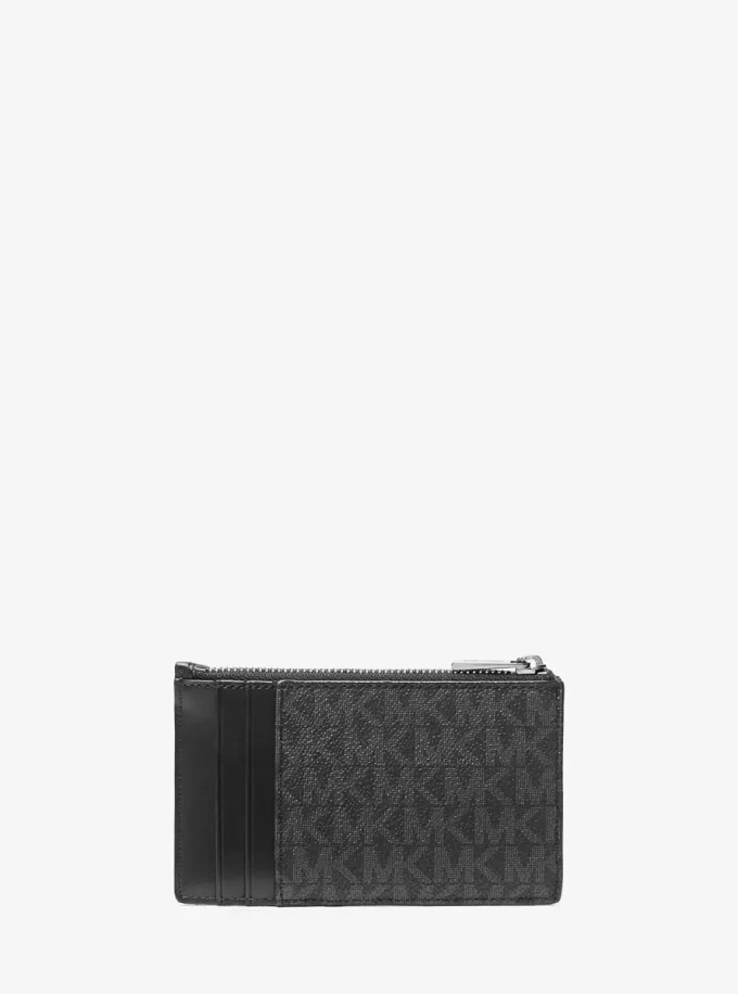 Πορτοφόλι με φερμουάρ Cooper Slim Signature Logo με λογότυπο και φερμουάρ Πορτοφόλι με φερμουάρ Cooper Slim Signature Logo με λογότυπο και φερμουάρ