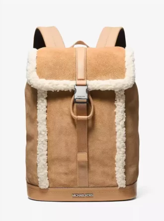 Σακίδιο πλάτης Cooper Suede και Sherpa από δέρμα