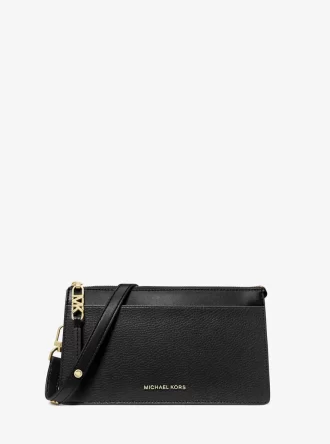Μεγάλη Δερμάτινη Τσάντα Crossbody Empire