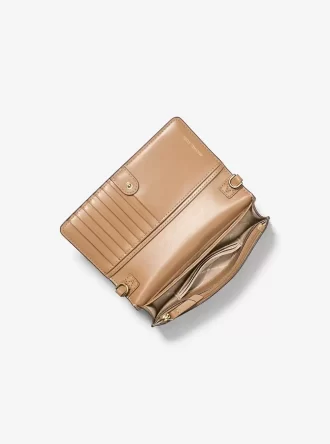 Τσάντα Crossbody Jet Set με Δέρμα και Λογότυπο Signature