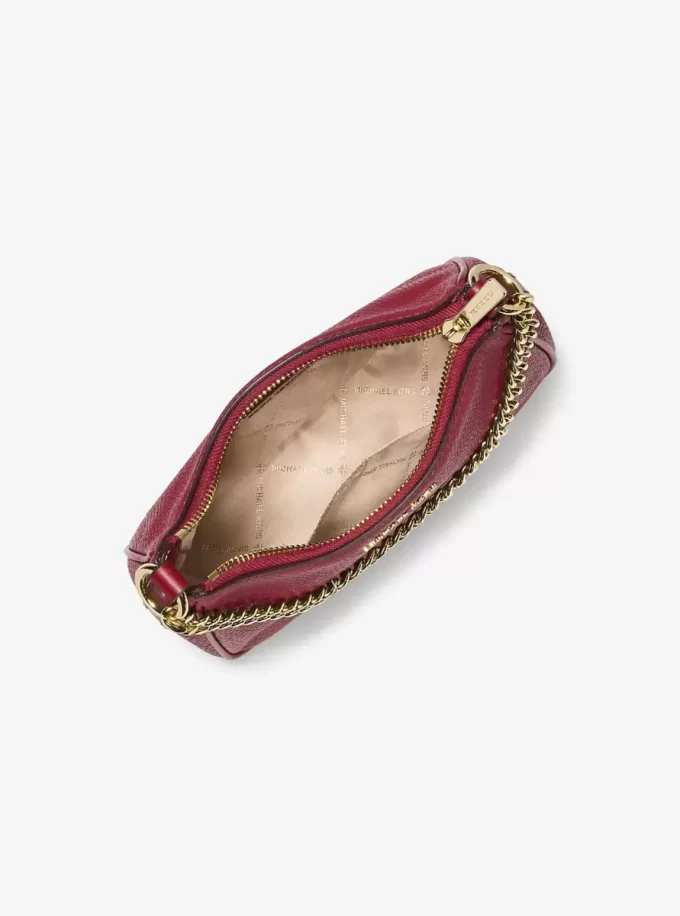 Τσάντα Crossbody Jet Set Travel με Βότσαλα από Δέρμα και Μετατρέψιμη Τσάντα Crossbody Jet Set Travel με Βότσαλα από Δέρμα και Μετατρέψιμη