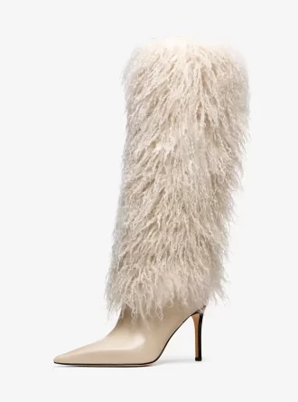 Μπότα Dawn Faux Shearling