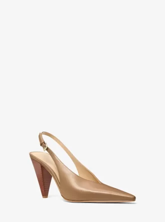 Δερμάτινη Γόβα Electra Slingback