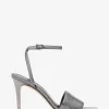 Δερμάτινο σανδάλι Elyse Cracked Metallic
