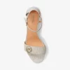 Σανδάλι με τακούνι Hannah Signature Logo Block Heel