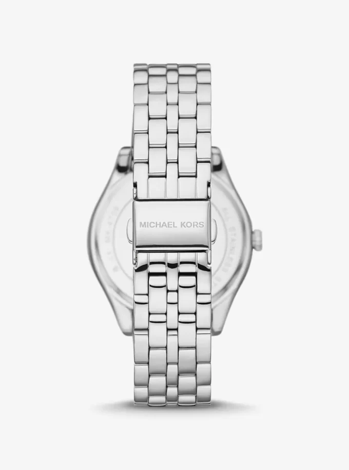 Ρολόι Harlowe Pavé σε ασημί απόχρωση