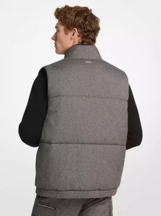 Γιλέκο από βαμβάκι Houndstooth