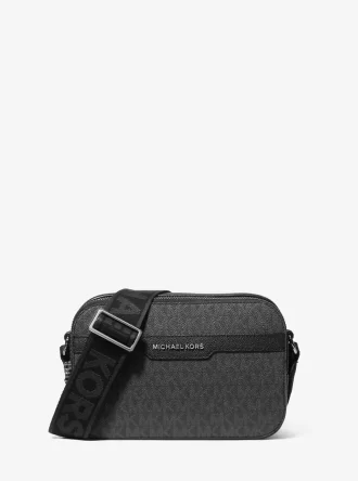 Τσάντα Χιαστί Hudson Signature Logo Camera με Λογότυπο και Κάμερα