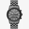 Μεγάλο Ρολόι Hutton Gunmetal Μεγάλο Ρολόι Hutton Gunmetal