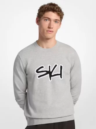 Πουλόβερ Intarsia για σκι