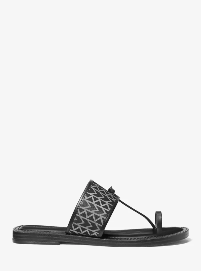 Σανδάλι Jacquard Logo Ashtin MK2000 Σανδάλι Jacquard Logo Ashtin MK2000