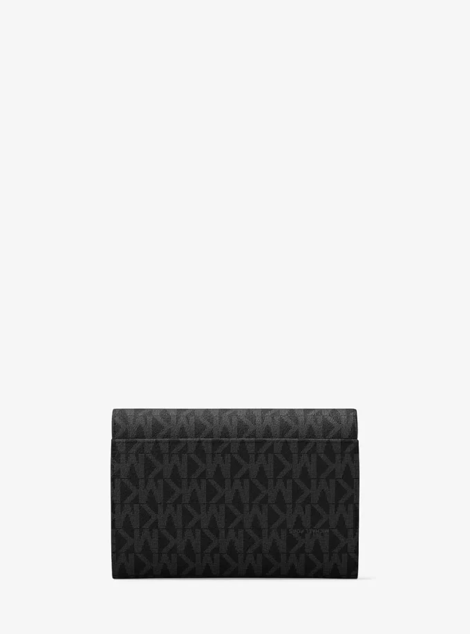 Πορτοφόλι Jet Set Medium Signature Logo 2 σε 1 Πορτοφόλι Jet Set Medium Signature Logo 2 σε 1