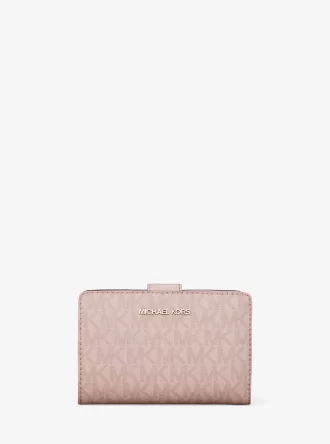 Πορτοφόλι Jet Set Medium Signature Logo Bi-Fold