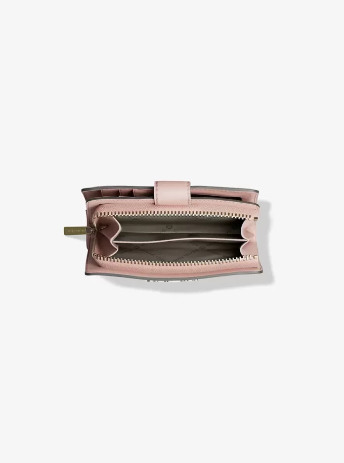 Πορτοφόλι Jet Set Medium Signature Logo Bi-Fold Πορτοφόλι Jet Set Medium Signature Logo Bi-Fold