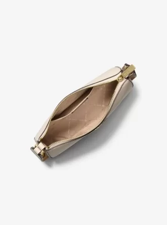 Τσάντα χιαστί Jet Set από δέρμα Saffiano με θήκη για Apple Airpods Pro