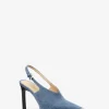Γόβα Kasia Denim Slingback με λάστιχο Γόβα Kasia Denim Slingback με λάστιχο