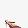 Δερμάτινη ψηλή γόβα Kasia Mule Δερμάτινη ψηλή γόβα Kasia Mule