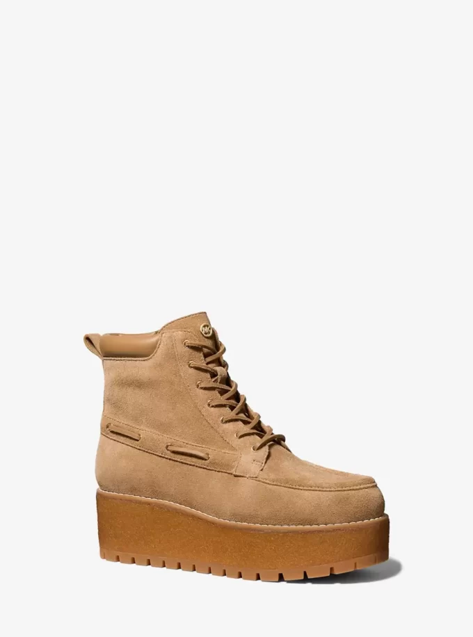 Μπότα Kenny Suede με πλατφόρμα Μπότα Kenny Suede με πλατφόρμα