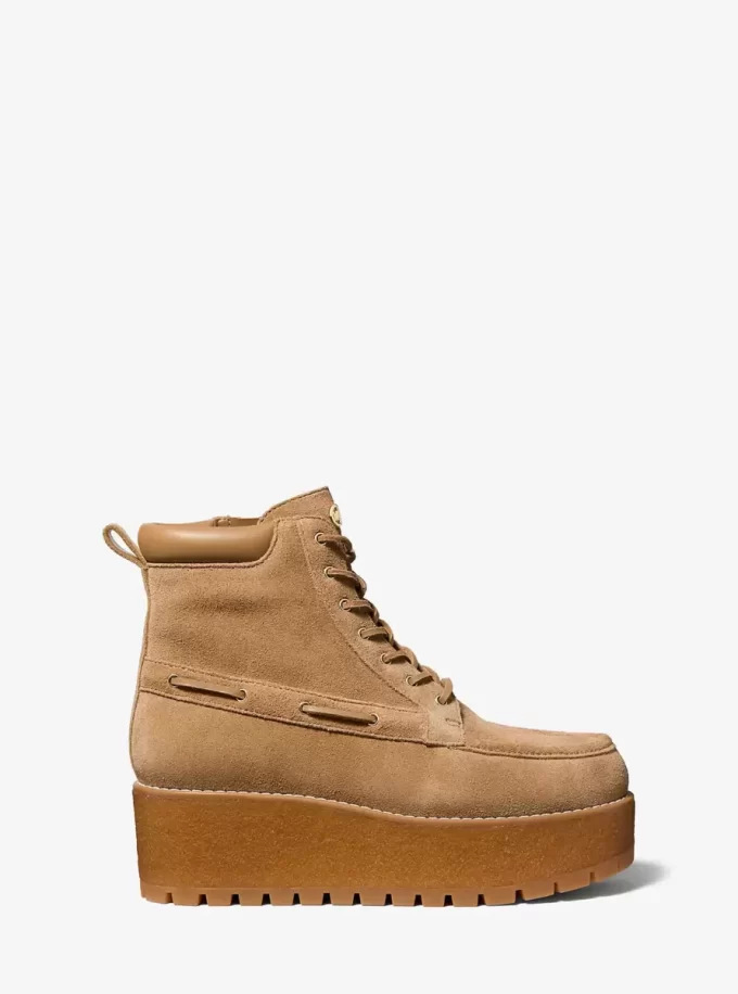 Μπότα Kenny Suede με πλατφόρμα Μπότα Kenny Suede με πλατφόρμα