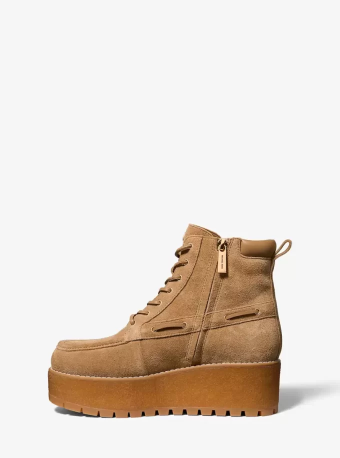 Μπότα Kenny Suede με πλατφόρμα Μπότα Kenny Suede με πλατφόρμα