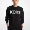 Πουλόβερ KORS με ελαστική πλέξη Πουλόβερ KORS με ελαστική πλέξη