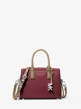 Δερμάτινη τσάντα χιαστί Laila Extra-Small Color-Block