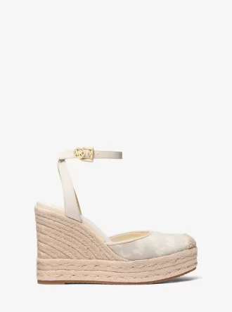 Εσπαντρίγια Larissa Logo Jacquard Wedge