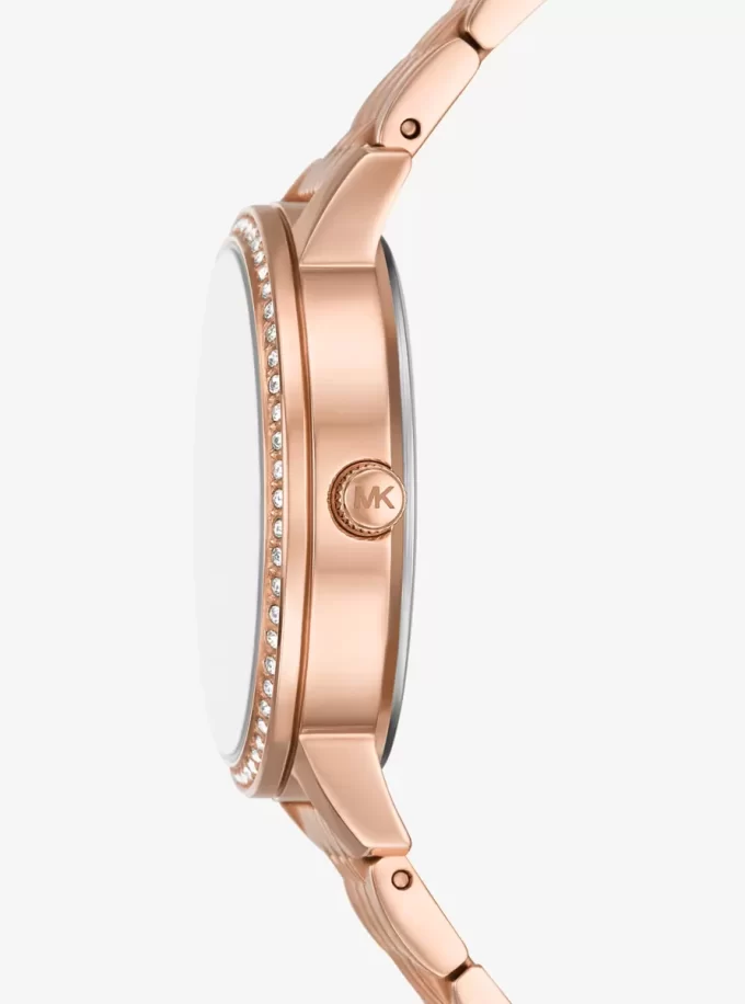 Ρολόι Melissa Pavé Rose Gold-Tone Ρολόι Melissa Pavé Rose Gold-Tone