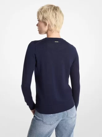 Πουλόβερ από μαλλί Merino