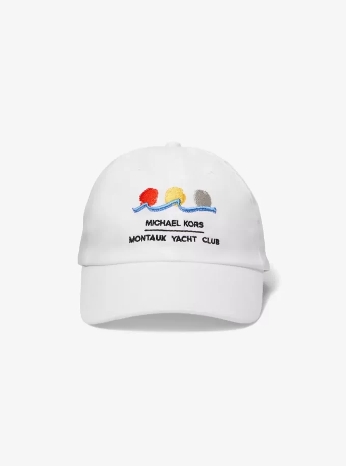 Καπέλο μπέιζμπολ Michael Kors x Montauk Yacht Club από βαμβάκι